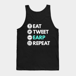 Eat Tweet Earp Repeat - Wynonna Earp Tank Top